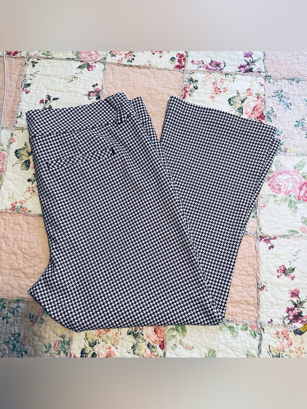 Torrid Black & White Houndstooth Trousers
